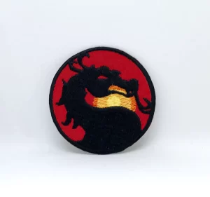 MORTAL KOMBAT Classic Video Game Iron Sew on Embroidered Patch